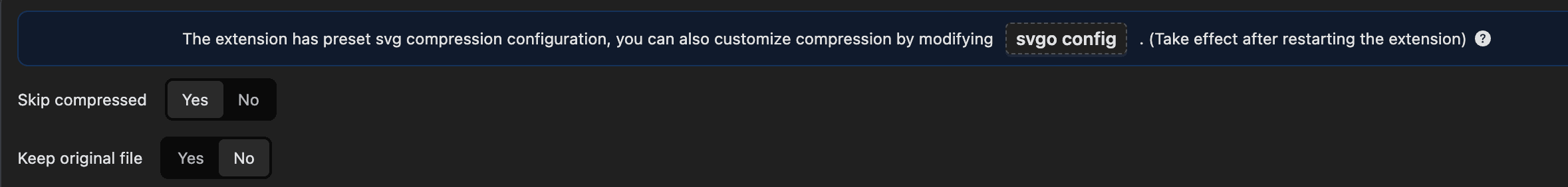 Compression Options